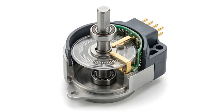 Rotary Encoder Internal Mechanism