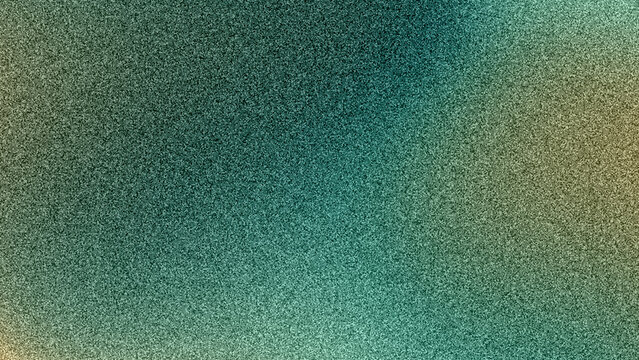 Abstract copper and teal background with soft color gradient, coarse granular grain, blurred texture, and subtle visual noise