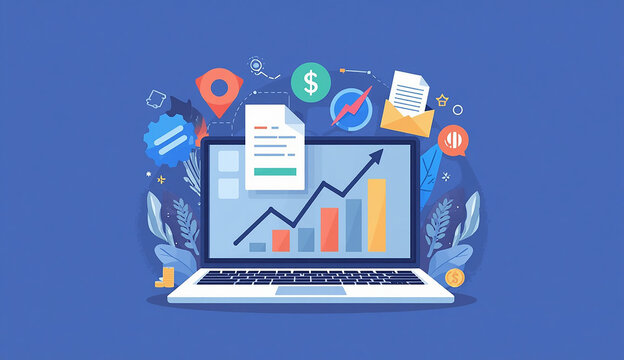 Visual representation of the process to develop a marketing plan, highlighting essential components and actionable steps.