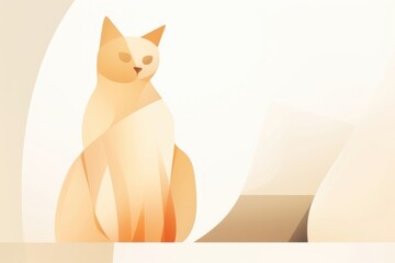 Fototapeta premium Animal mammal pet cat.