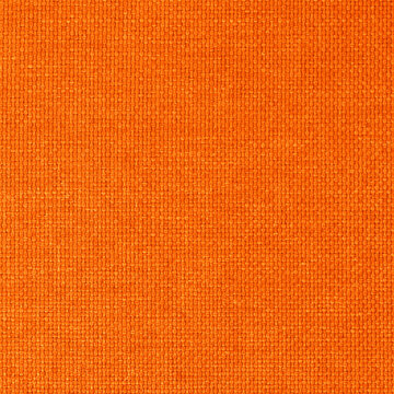 Orange linen fabric cloth texture background, seamless pattern of natural textile.