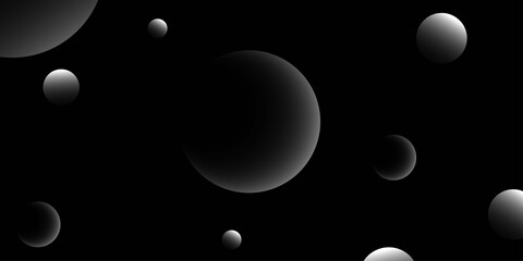 Fototapeta premium picture of the moon at night. vector illustration.