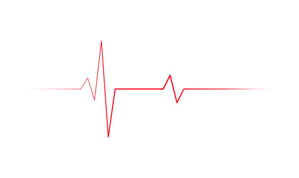 Egg line pang vector icon pulse sign medical health heartbeat symbol graphic element design