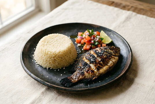 Ivorian Attieke Fermented Cassava Couscous