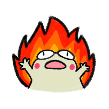 angry devil cartoon