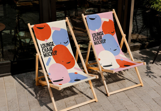Lounge Chair Merch Mockup
