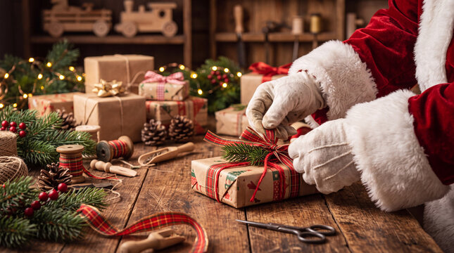 Envolviendo regalos