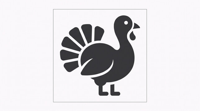 vector illustration of a turkey