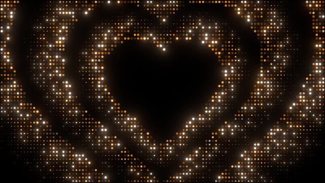 wedding hearts glitter invitation background transparent overlay