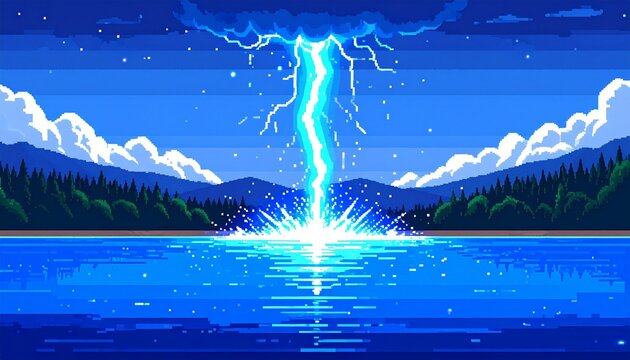 ゲーム風背景