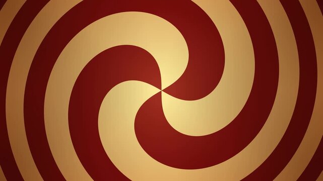 red and gold chinese new year spinning vortex animation background