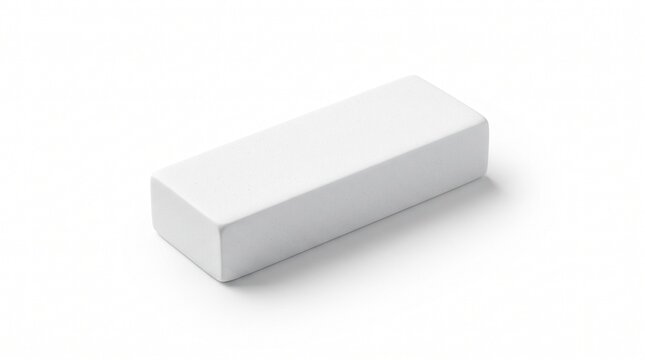Single white eraser