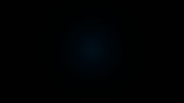 Deep space background featuring faint stars slowly drifting across a dark cosmic atmosphere.