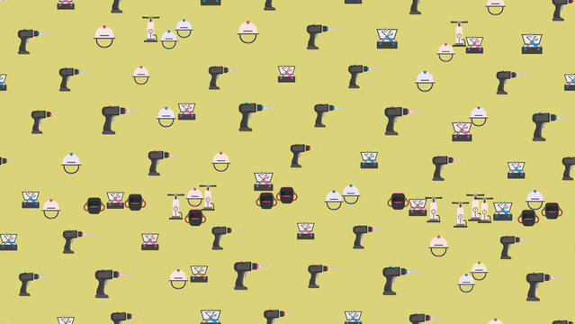 Tool and Safety Equipment Pattern