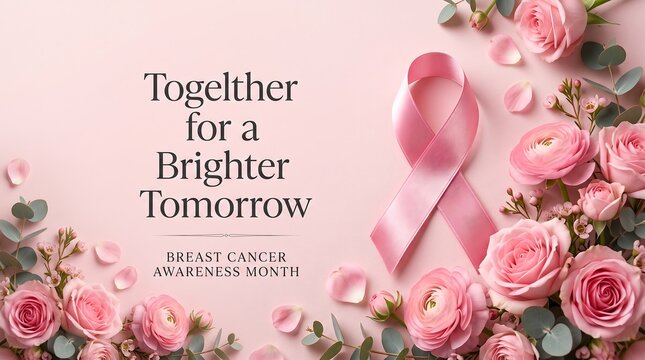 Supporting breast cancer awareness working together for a brighter healthier future for all women
