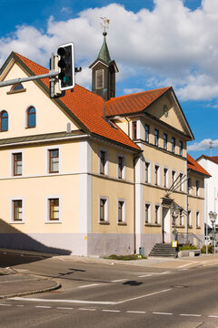 Rathaus in Burladingen, Zollernalbkreis, Hohenzollern