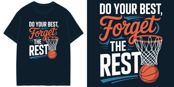 basketball court tactic board blueprint scheme typography artwork t shirt design vector illustration artwork