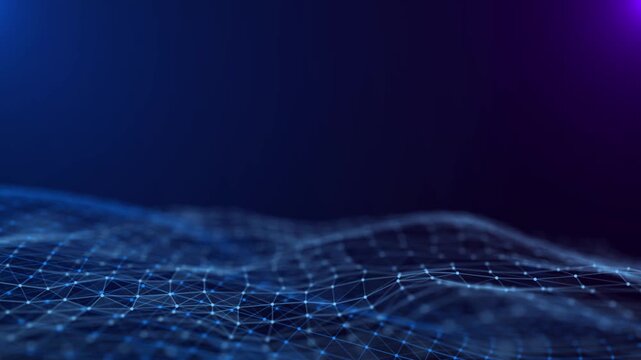 Abstract technology big data background with cybersecurity and digital data protection concept, featuring secure internet network connections, data privacy, encryption.