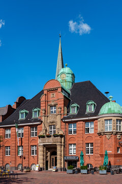 Buxtehude, Germany. The historic city hall.
