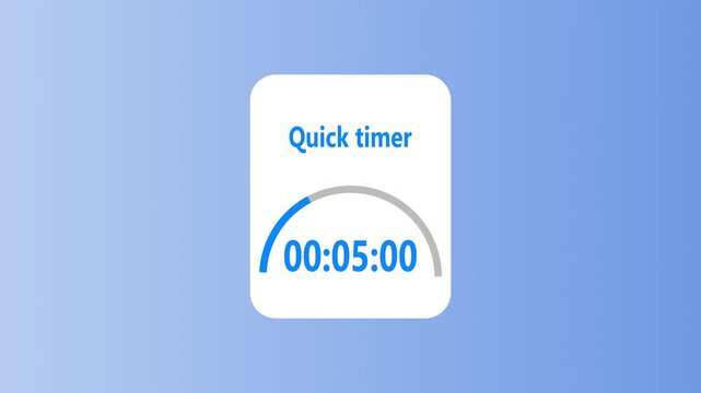 Count-Up  Digits Counting From 0 To 15 Minute, Digital, Count-Up Minute Decimal Point Timer, Animation With Alpha Channel, 4K Animation.