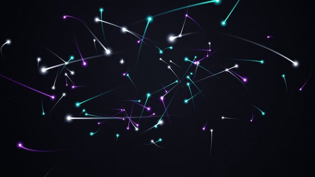 Seamless 4k 3d motion graphics animation featuring a timeless endless loop motion vedio with slow motion brool light trails