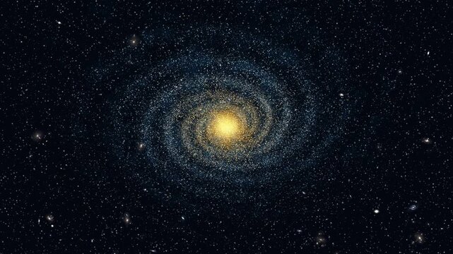 Mesmerizing Spiral Galaxy &ndash; Seamless Deep Space Loop | 4K Universe Animation
