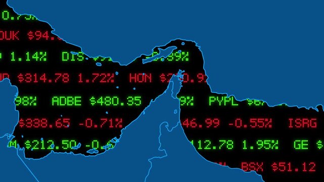 Strait of Hormuz - finance background