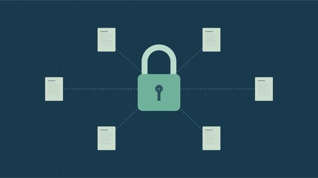 Gestion s&eacute;curis&eacute;e de documents num&eacute;riques avec fichiers, dossiers et cadenas central