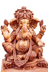 Obraz premium ganapati idol for biggest festival in maharashtra 