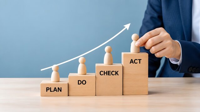 Strategic business development and continuous improvement utilizing the pdca cycle demonstrating growth and successful project management techniques for optimal results