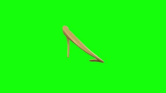 Right Fornix of Forebrain Rotation Green Screen CC BY