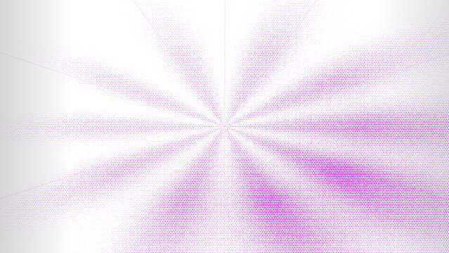 Abstract purple radial lines emanating from a central point on a dark textured background, with a grainy, digital noise effect, and light glow isolated on a transparent background