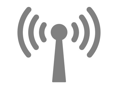 電波のマーク（通信アイコン）