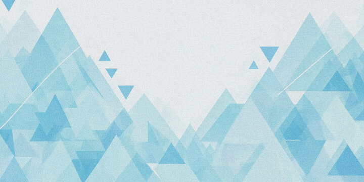 Abstract geometric texture with triangular patterns in light blue gradient for digital design backgrounds