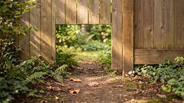 Ground-Level Wildlife Passage Through a Timber Fence