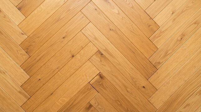 Light brown herringbone wooden flooring texture