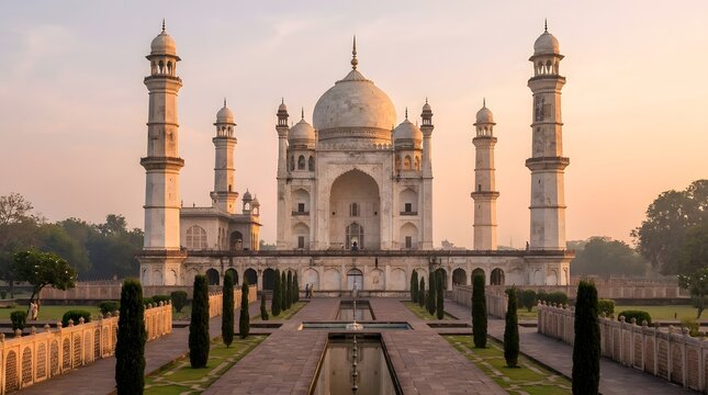Historic Bibi Ka Maqbara Monument in Aurangabad