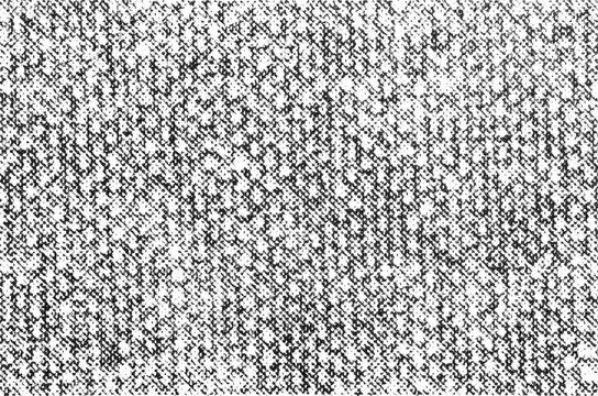 Interlaced black printed marks form a complex organic mesh across transparency.