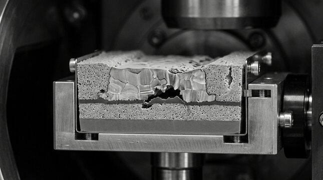 Cross-Sectional Microscopic Analysis of Internal Material Fracture and Void Defects