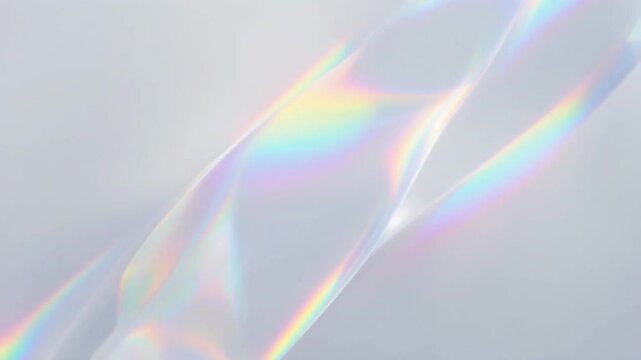 Soft Rainbow Prism Refraction Light Abstract Background