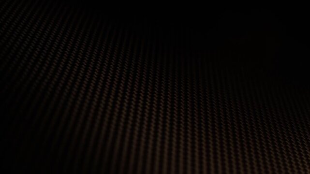 Twill weave carbon fiber armor shield plate under dramatic studio lighting