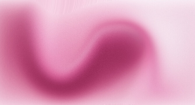 Abstract pink spray paint texture on a white background with soft blurred edges and copy space
