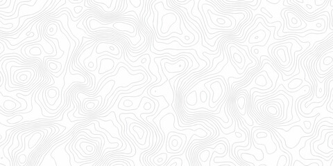 topography white background and black line wireframe isoline location diagram world map texture design.  grid landscape topography white background. © MOHAMMAD