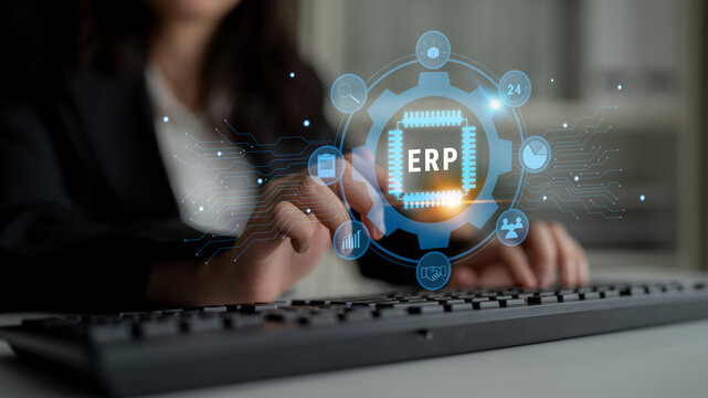 Enterprise Resource Planning (ERP) system for business process management. This ERP software solution integrates core business functions for efficiency. Motif