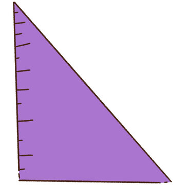 Triangular ruler