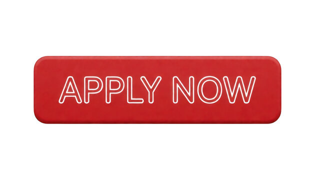 Red Apply Now Button Transparent Background