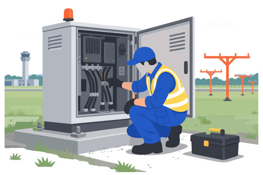 Glide Slope Equipment Cabinet Inspection