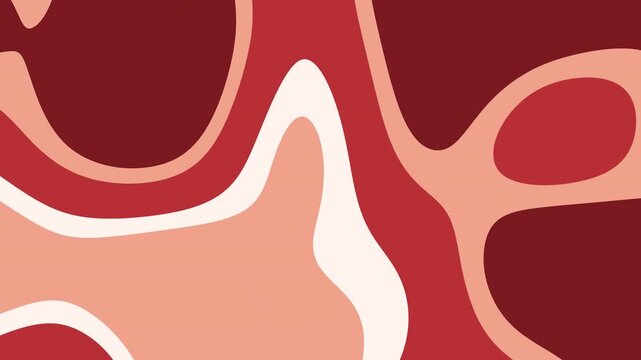 Abstract background vector template with red color palette and warm graphic layout design