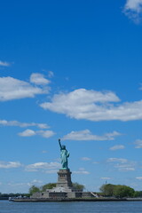 Statue of liberty on a nice sunny day with blue skies © Sarah