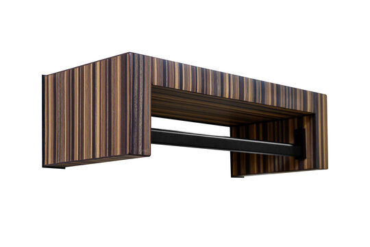 Modern wall mounted clothes hanging stand. home  interior design